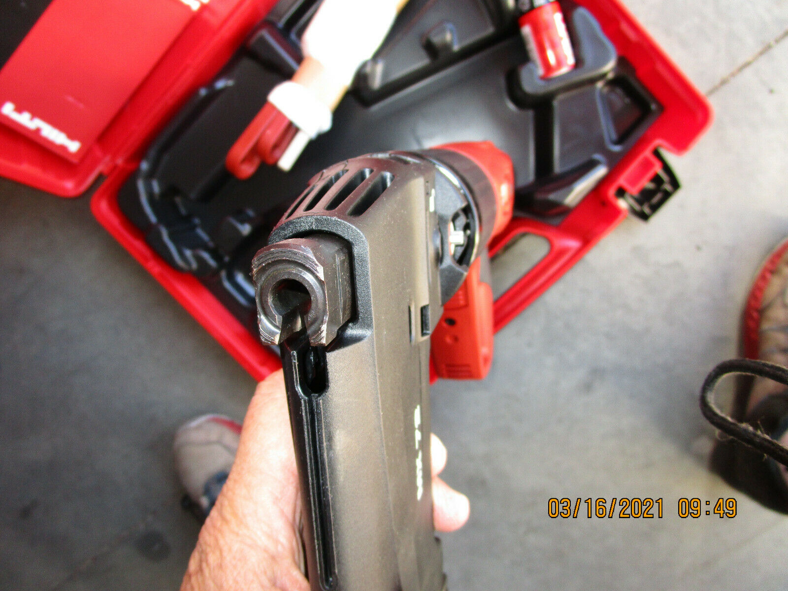 HILTI Fully Automatic Powderactuated Nailer Tool DX5 & MX72 NEW (1019)